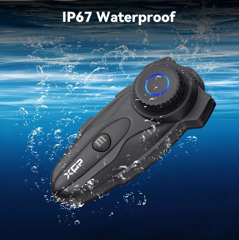 Intercom Moto XGP X10 Bluetooth 5.3 IP67 10 Riders – CLEVI Paris