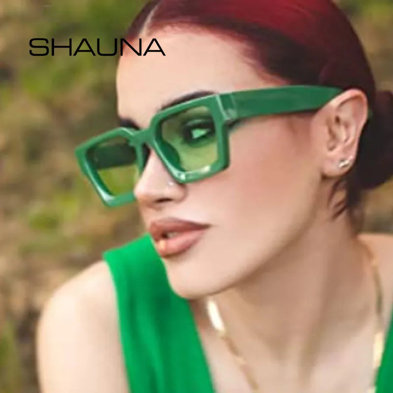 Lunettes de soleil carrées rétro SHAUNA – CLEVI Paris