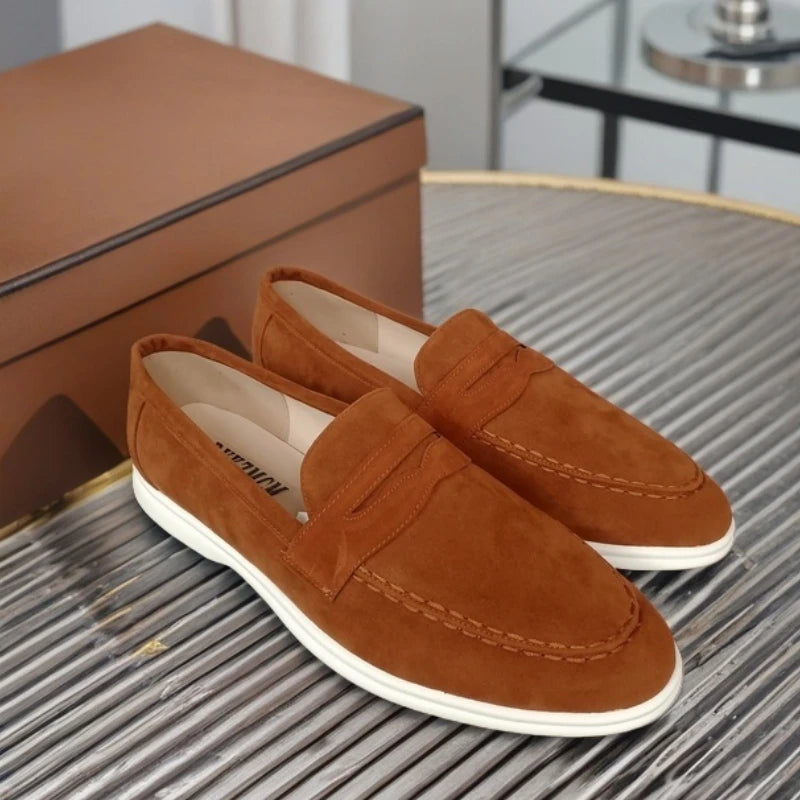 Mocassins Daim Respirants Slip-on Homme – CLEVI Paris