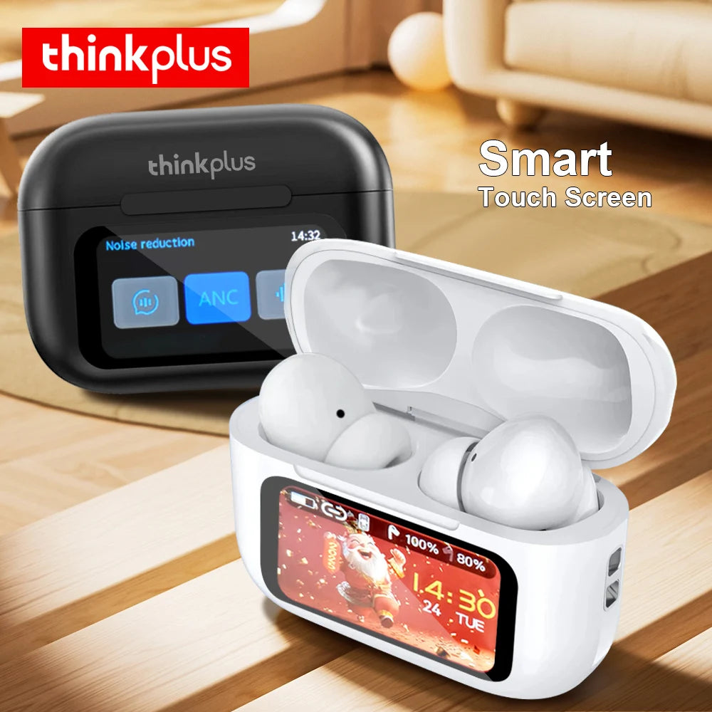 Écouteurs TWS ThinkPlus ANC Écran Tactile Micro HD Gaming – CLEVI Paris