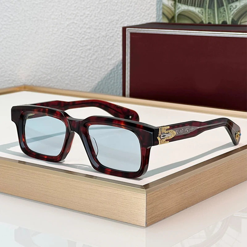 Lunettes de Soleil Homme Acétate Rectangle UV400 – CLEVI Paris