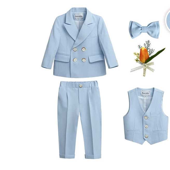 Costume garçon cérémonie S035, plusieurs ensembles – CLEVI Paris