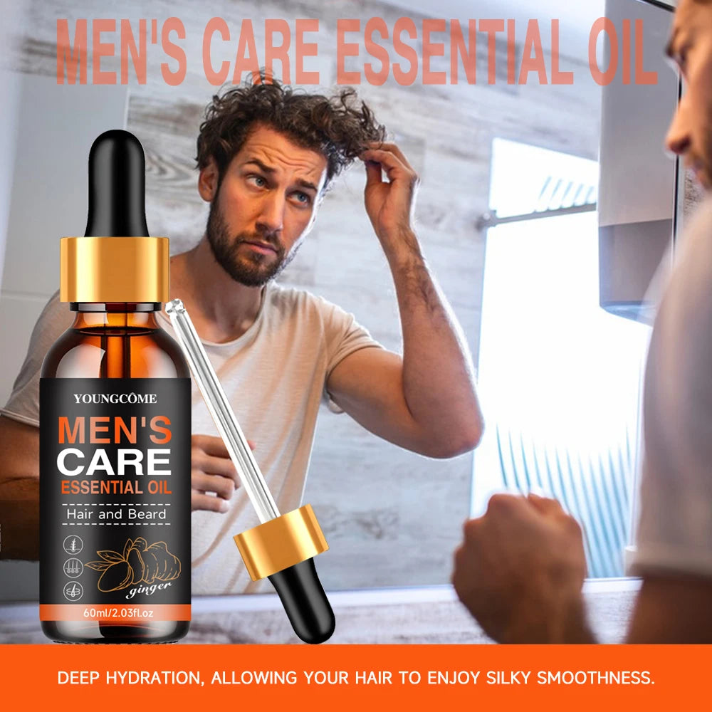 Huile à barbe YOUNGCOME vitamine E – CLEVI Paris