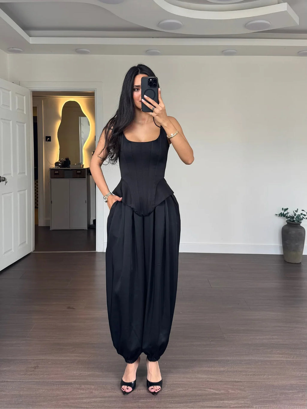 Ensemble débardeur et pantalon large – CLEVI Paris