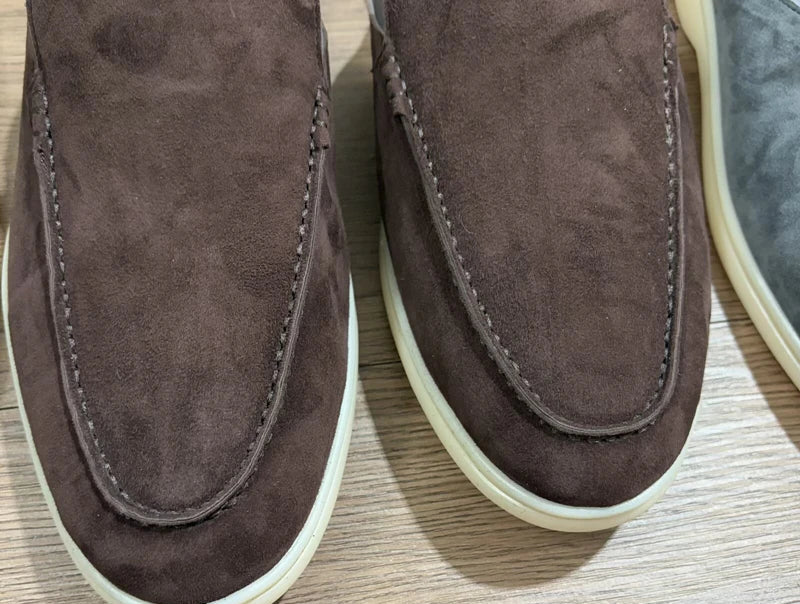 Mocassins Daim Suède Homme Multicolore – CLEVI Paris
