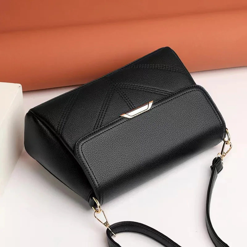 Sac Besace Rond Cuir Vache Femme Imperméable 26x13cm – CLEVI Paris