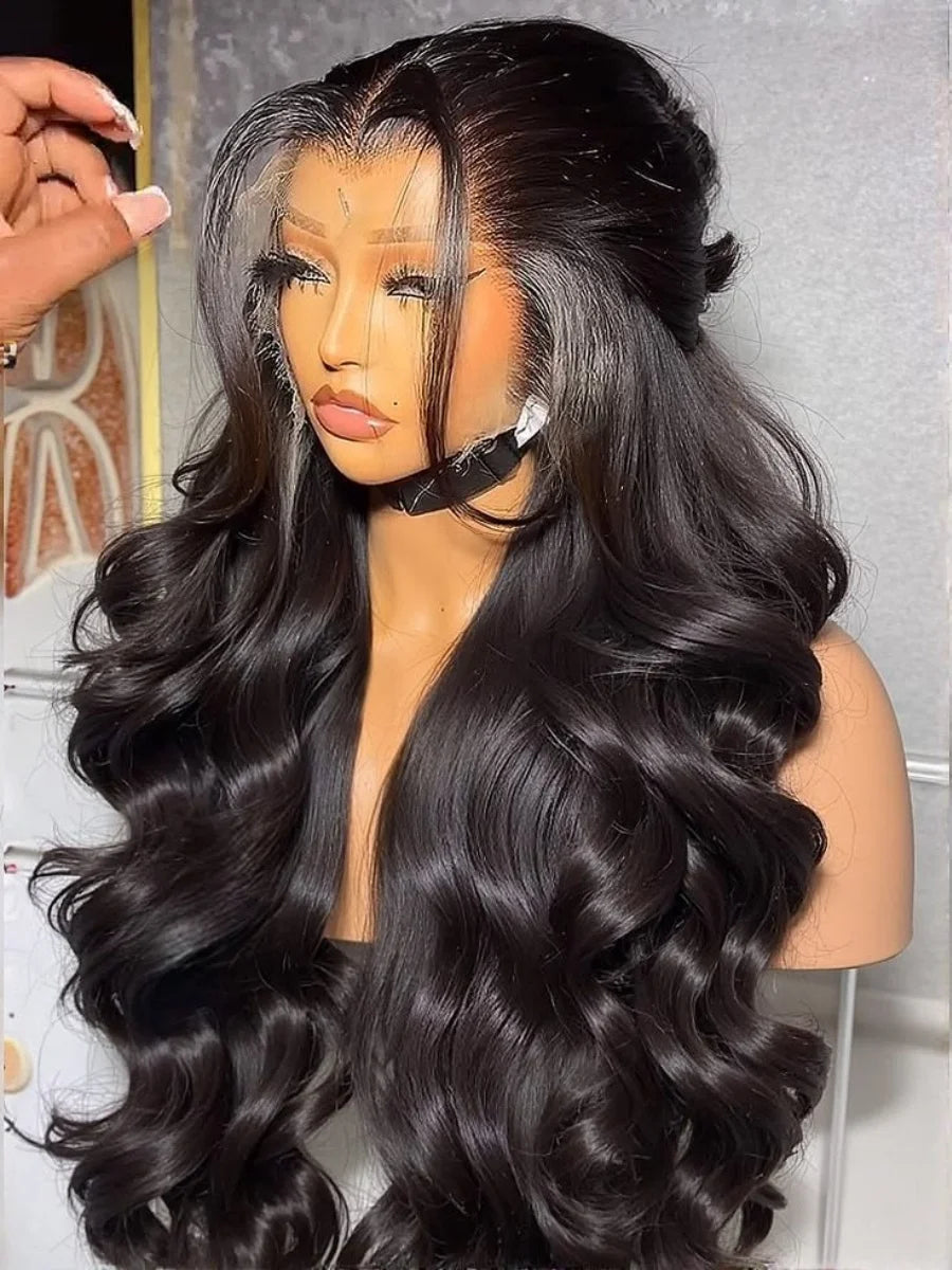 Perruque Body Wave Cheveux Humains HD Lace Glueless 250% Densité Remy Hair Brésiliens – CLEVI Paris