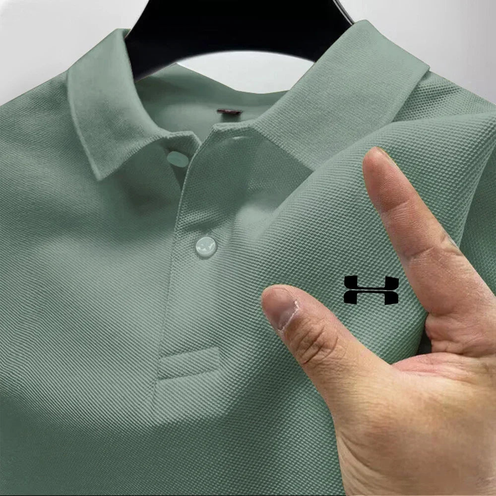 Polo Homme Imprimé Respirant – CLEVI Paris