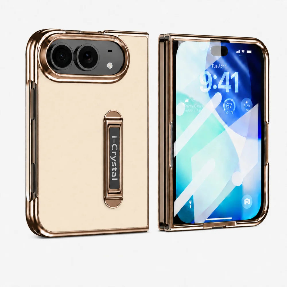 Étui iPhone Duo à cadre métallique plaqué – CLEVI Paris