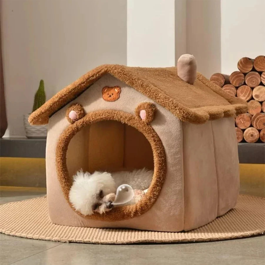 Maison pliable pour chat et petit chien – CLEVI Paris