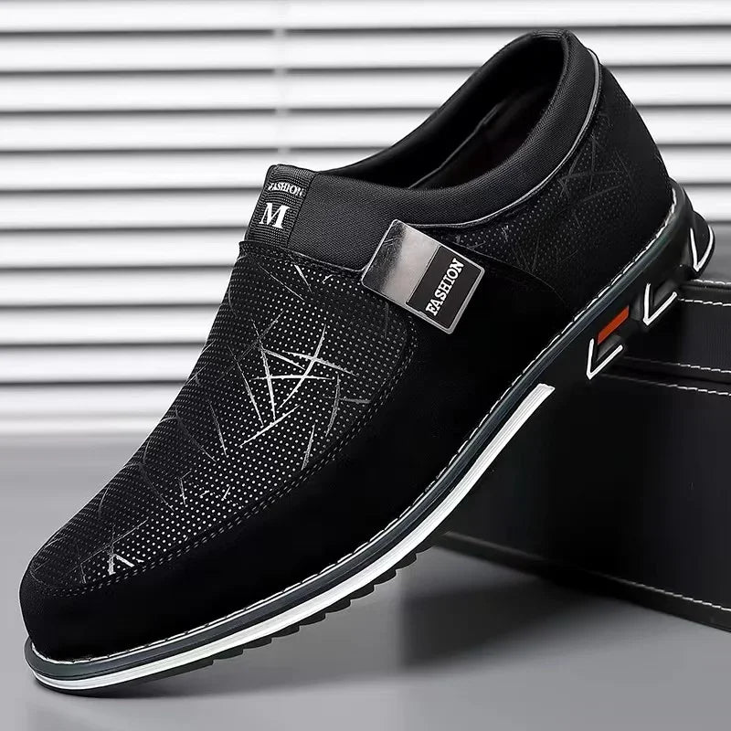Derbies homme vernies à motif floral – CLEVI Paris