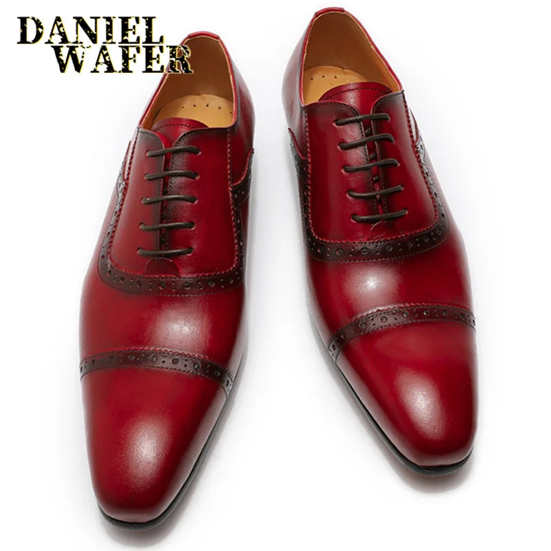 Oxford homme en cuir à lacets – CLEVI Paris