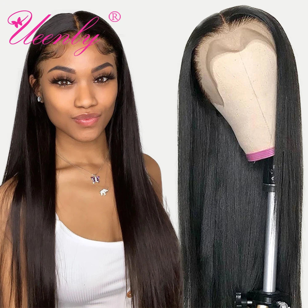 Perruque Lace Frontal HD Straight Remy Hair – CLEVI Paris