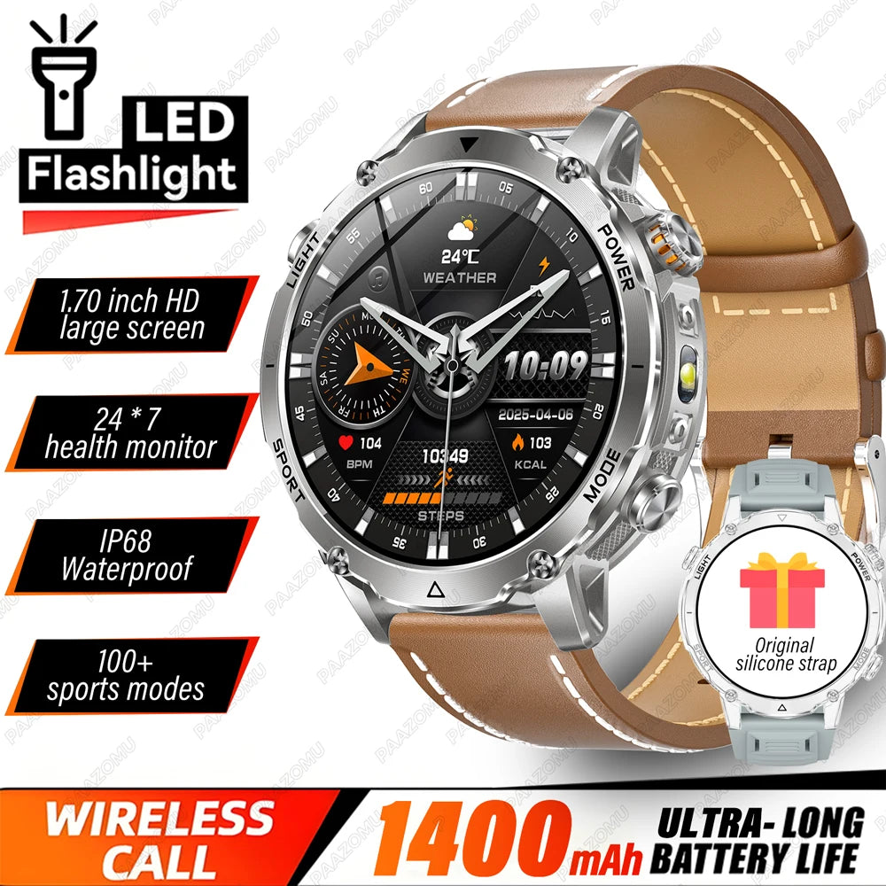 Montre connectée Paazomu sport 1,7″ – CLEVI Paris