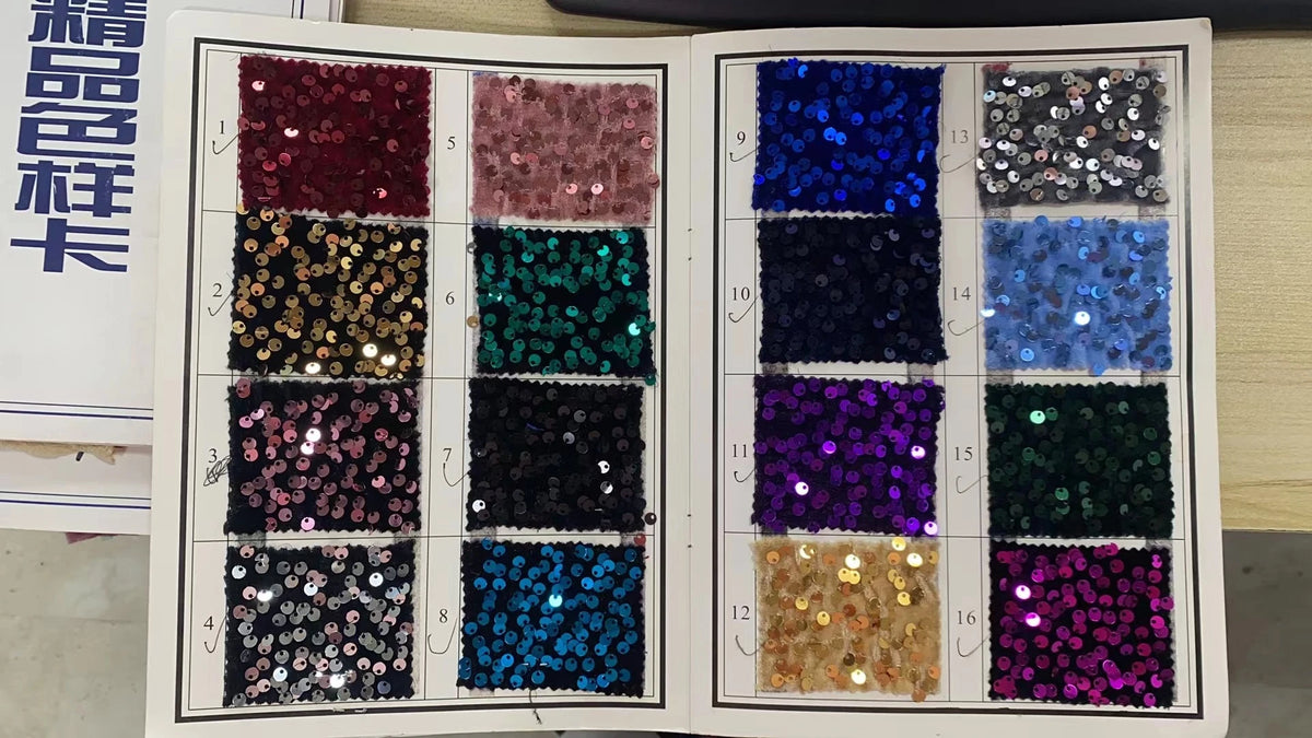 Robe de bal sirène à paillettes – CLEVI Paris