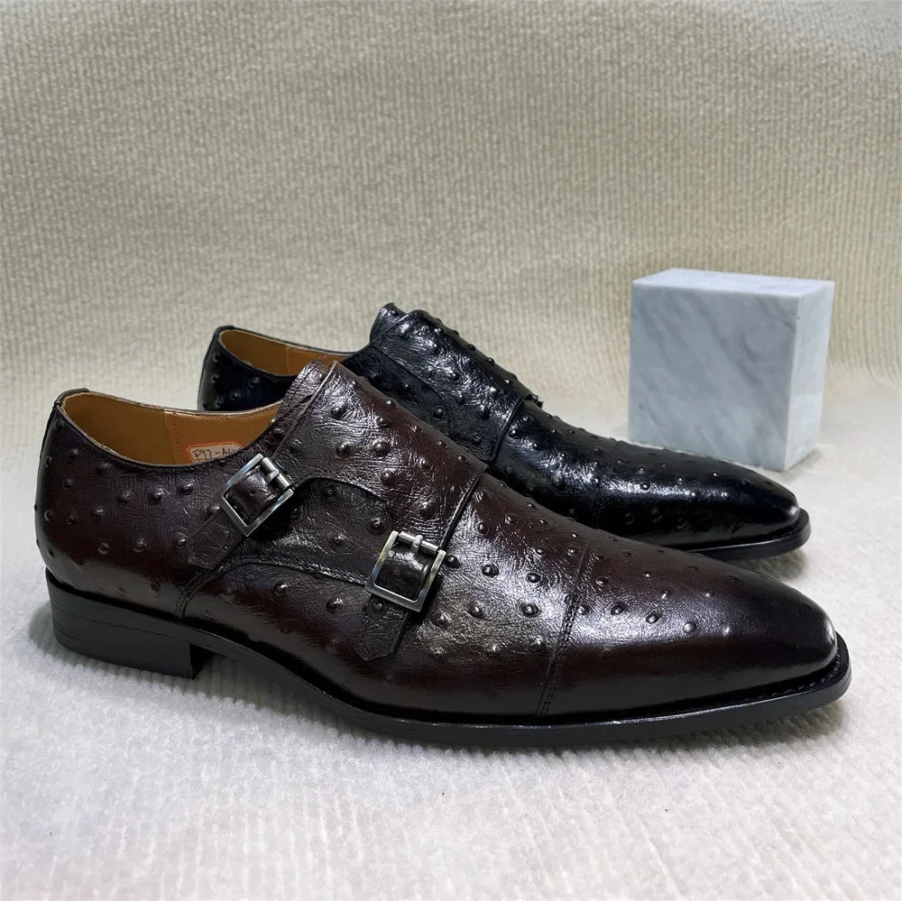 Chaussures Monk homme à double boucle – CLEVI Paris
