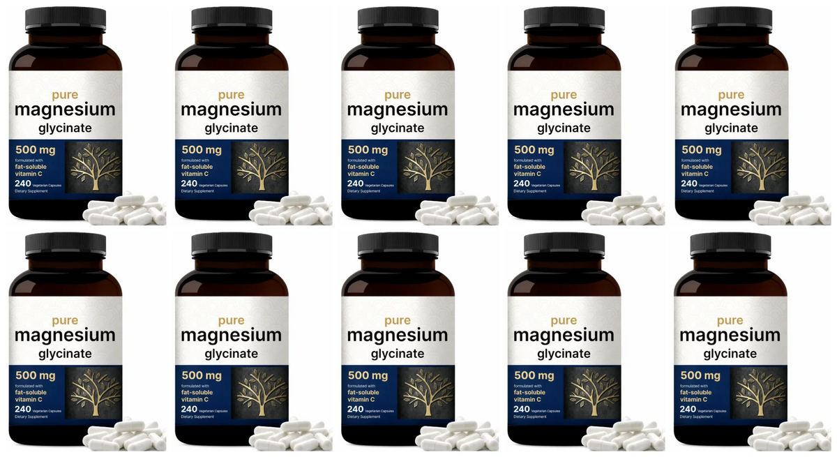 Glycinate de magnésium et vitamine C – CLEVI Paris