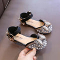 Sandales fille à perles et paillettes – CLEVI Paris