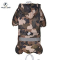 Imperméable à capuche pour chien en polyester – CLEVI Paris