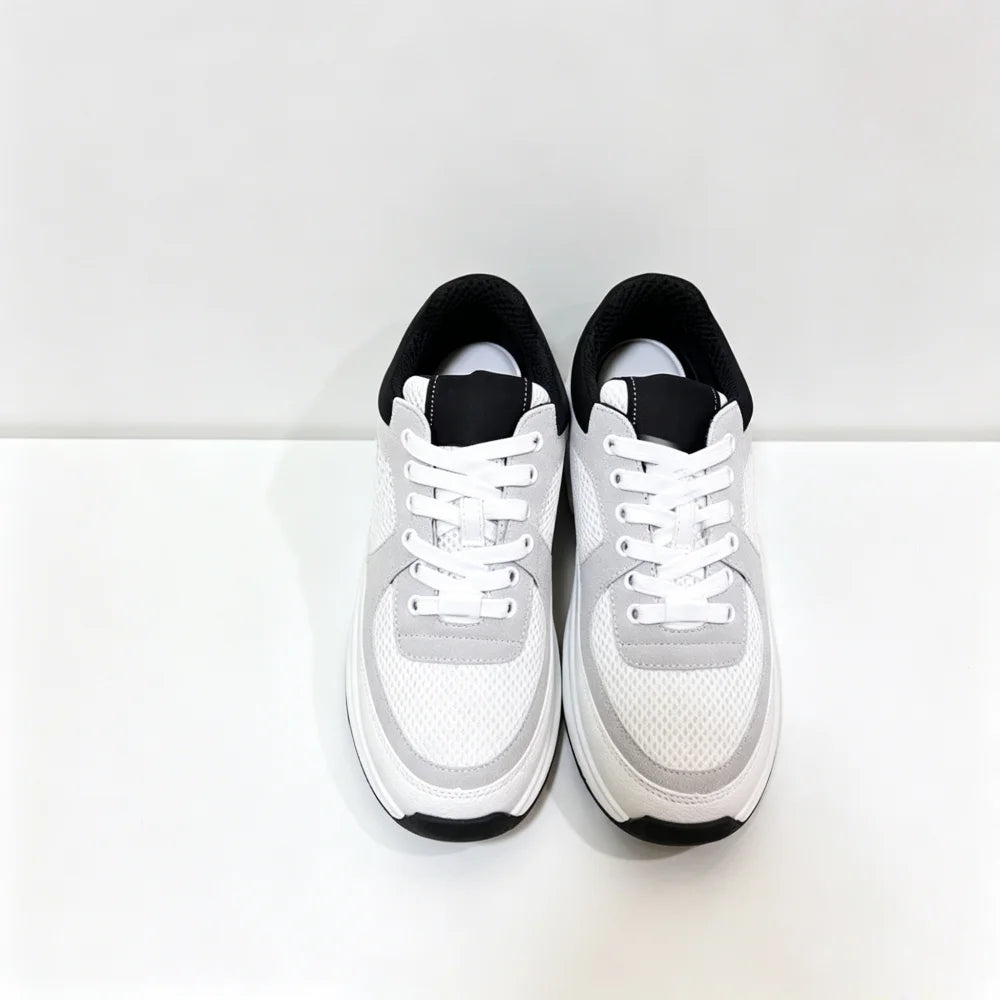 Sneakers Unisexe Mesh Semelle Cuir Légères EU 35-46 – CLEVI Paris