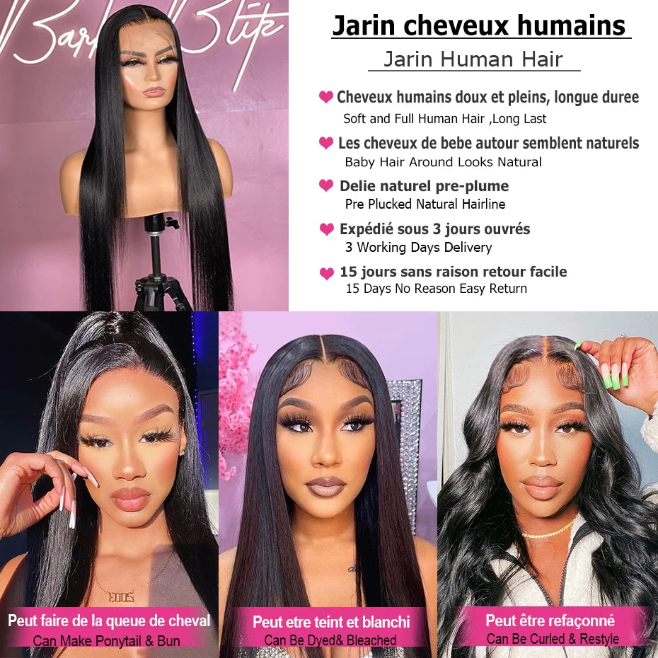 Perruque cheveux humains lisse ou ondulée – CLEVI Paris