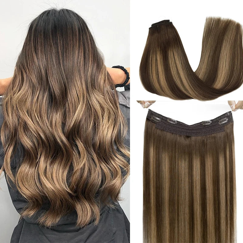 Extensions à fil invisible en cheveux Remy – CLEVI Paris