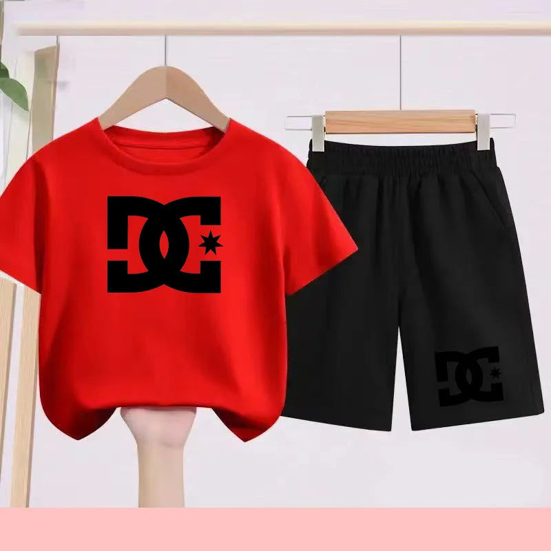 Ensemble enfant imprimé haut et short – CLEVI Paris