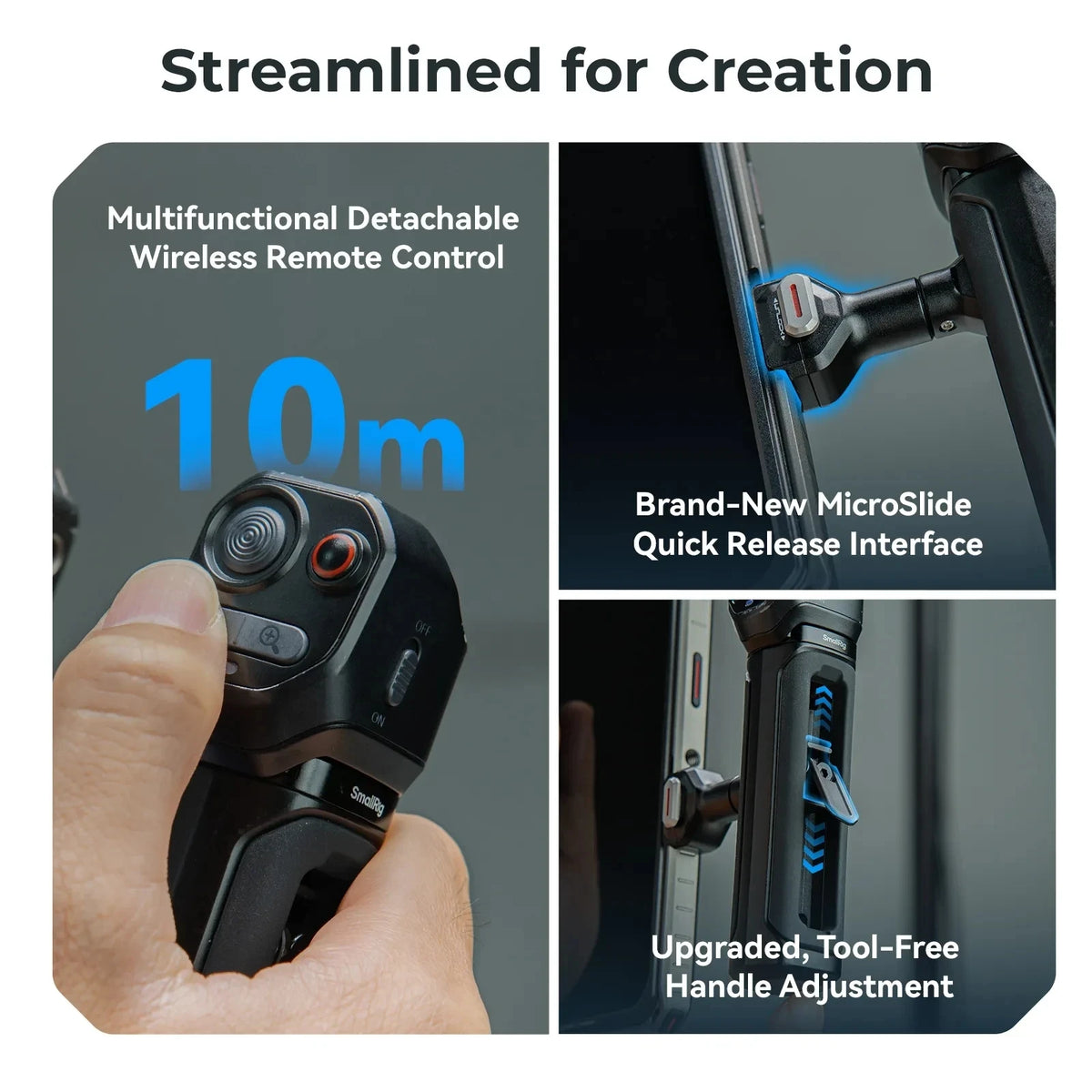 Cage vidéo SmallRig série 6900 SR-MicroSlide – CLEVI Paris