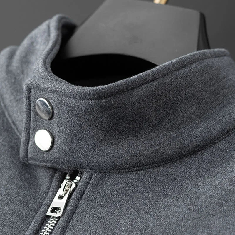 Ensemble homme épais à col montant zippé – CLEVI Paris