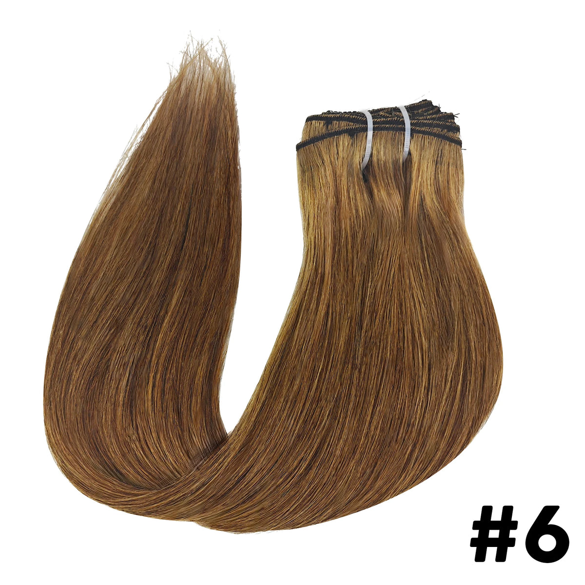 Extensions Clip-In Humains Brésiliens Lisses – CLEVI Paris
