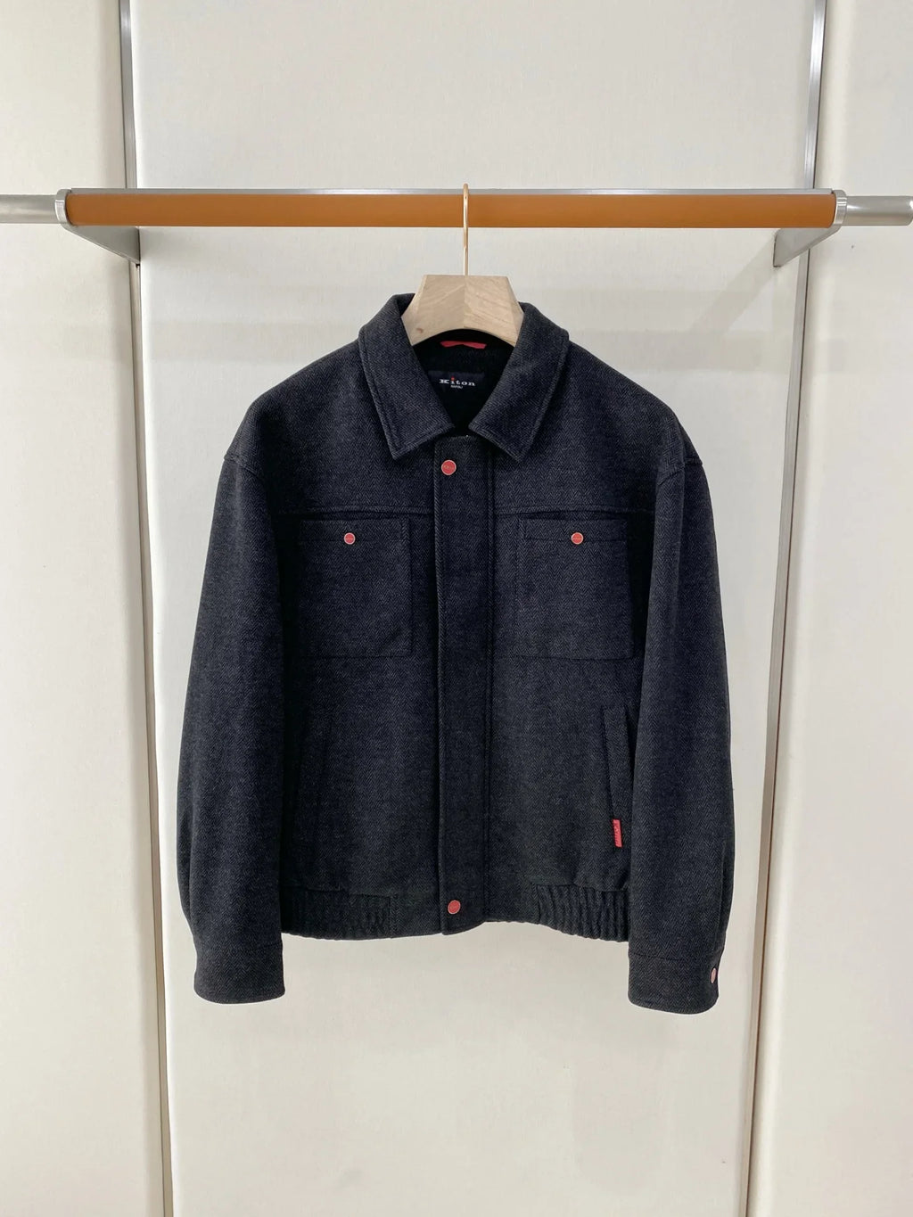 Veste homme zippée à doublure coton – CLEVI Paris