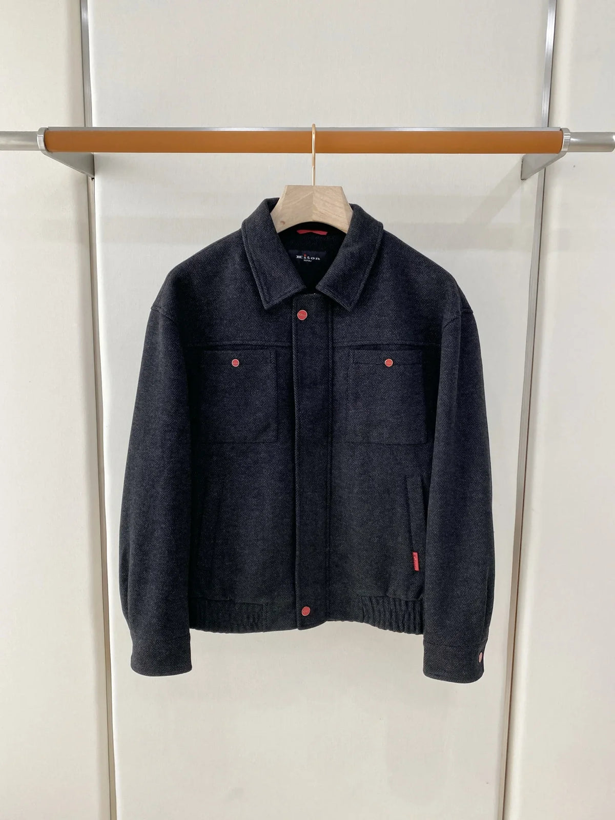 Veste homme zippée à doublure coton – CLEVI Paris