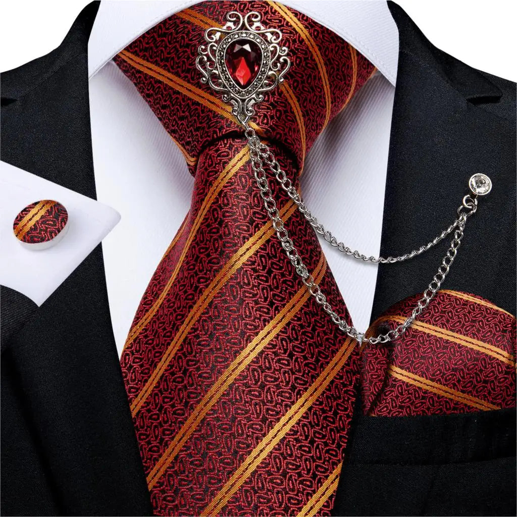 Coffret cravate homme, pochette et accessoires – CLEVI Paris