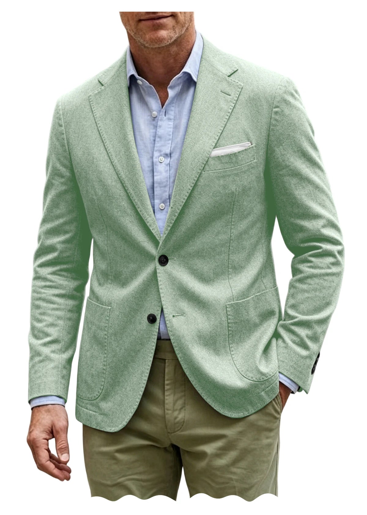 Blazer Homme Coton Léger – CLEVI Paris