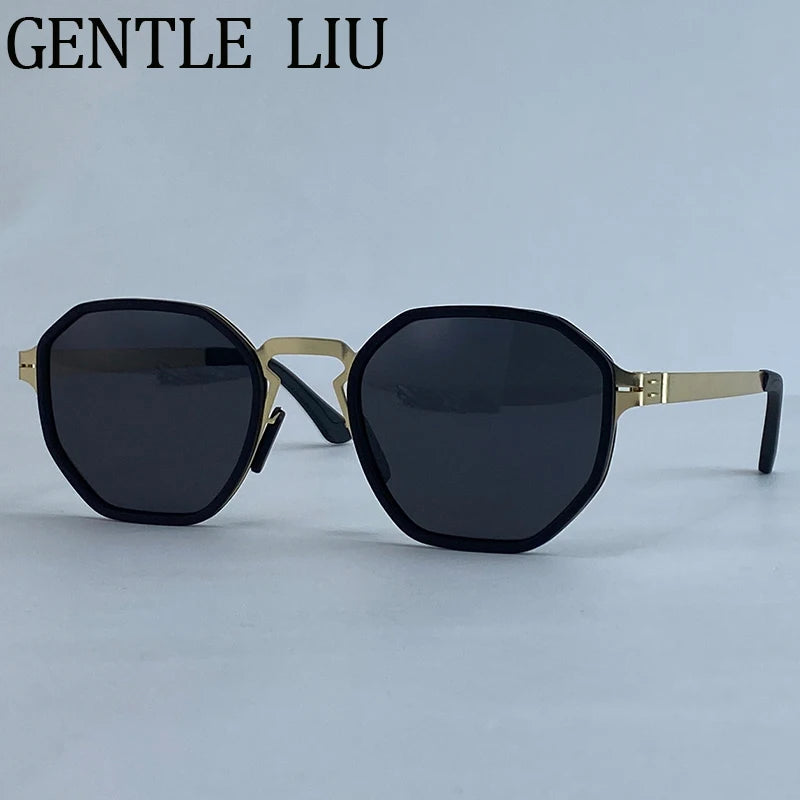 Lunettes de soleil homme steampunk métal – CLEVI Paris