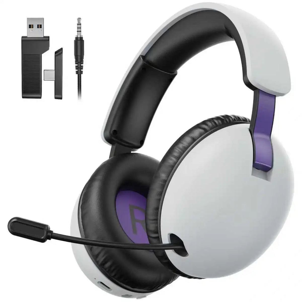Casque Gaming Acincai BL500 Bluetooth ANC Micro PS5/PC – CLEVI Paris