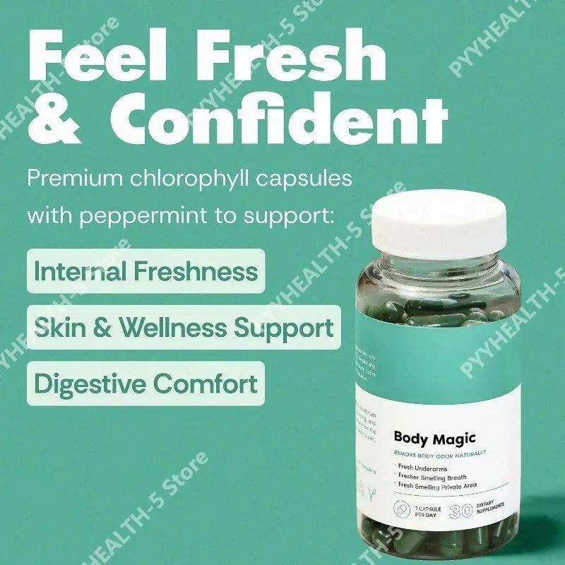 Chlorophylle en capsules – CLEVI Paris