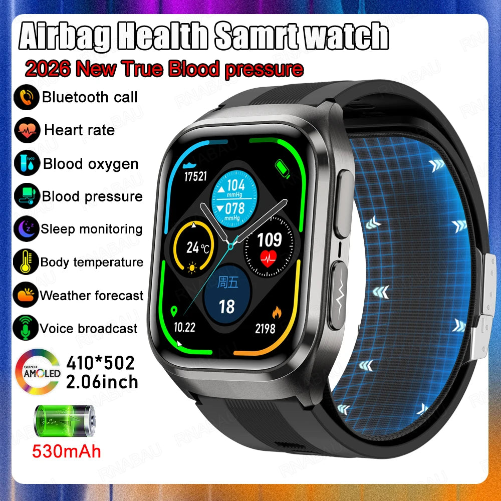 Montre RNABAU AMOLED incurvé 2,06″ – CLEVI Paris