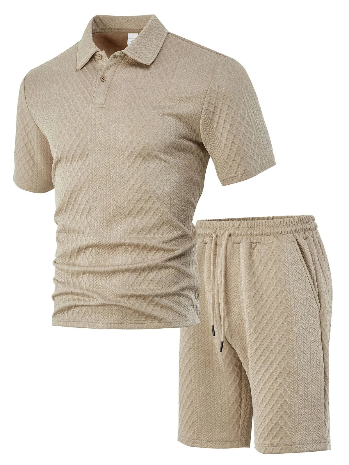 Ensemble homme polo et short de plage – CLEVI Paris