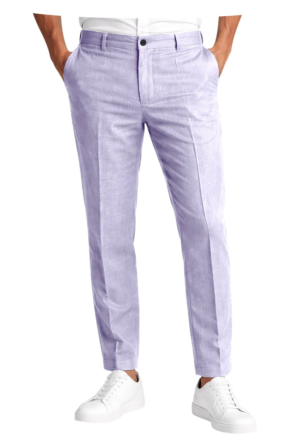 Pantalon homme en lin coupe slim – CLEVI Paris