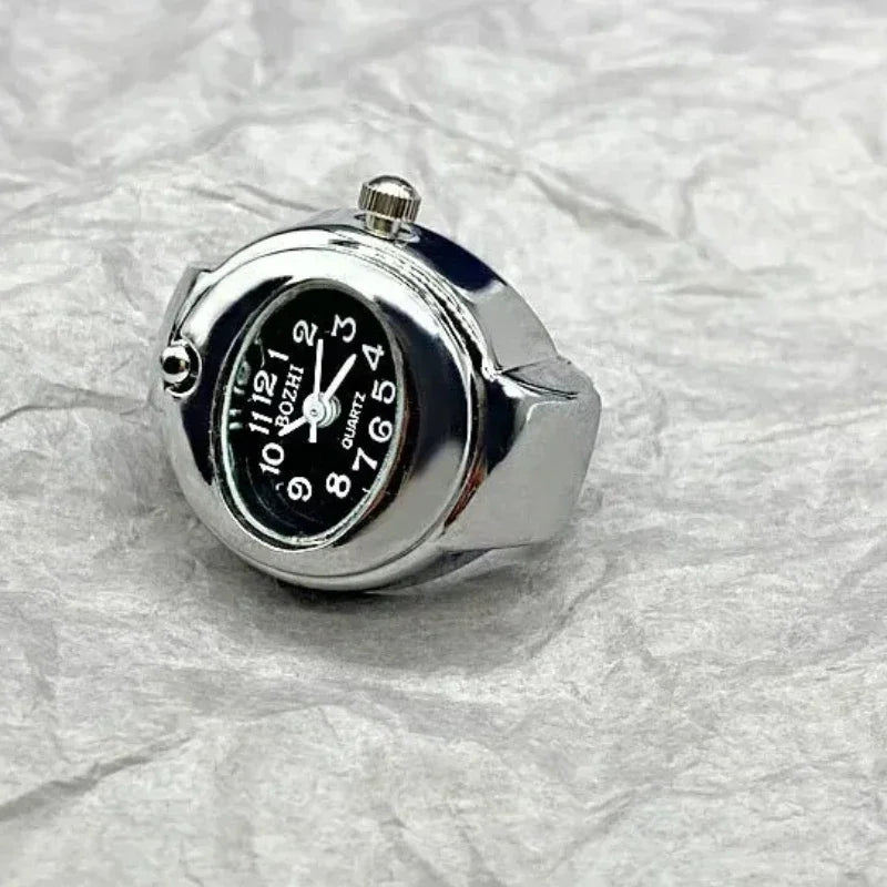 Bague Géométrique Homme en Acier Inoxydable – CLEVI Paris