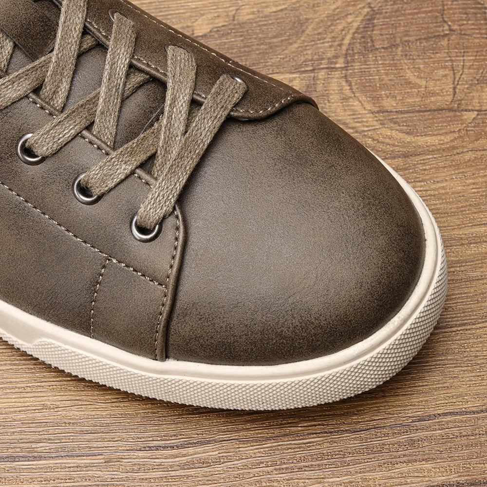 Sneakers Homme Légères Respirantes Casual Lacets Multicolores – CLEVI Paris