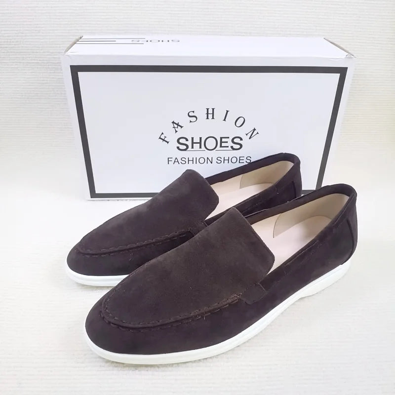 Mocassins Suède Homme Slip-On – CLEVI Paris