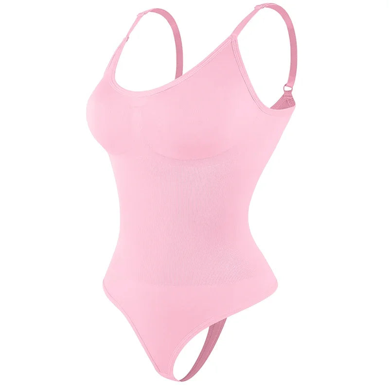 Body Gainant Sculptant Femme Bretelles Réglables Contrôle Ferme – CLEVI Paris