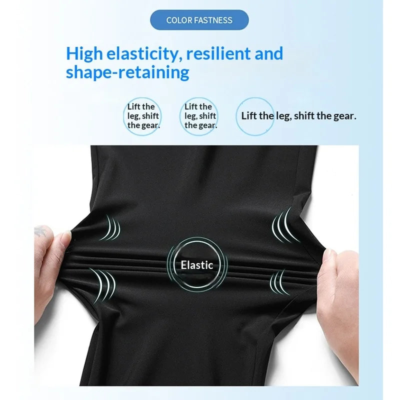 Pantalon sport homme à taille élastique – CLEVI Paris