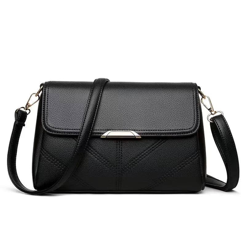 Sac Besace Rond Cuir Vache Femme Imperméable 26x13cm – CLEVI Paris