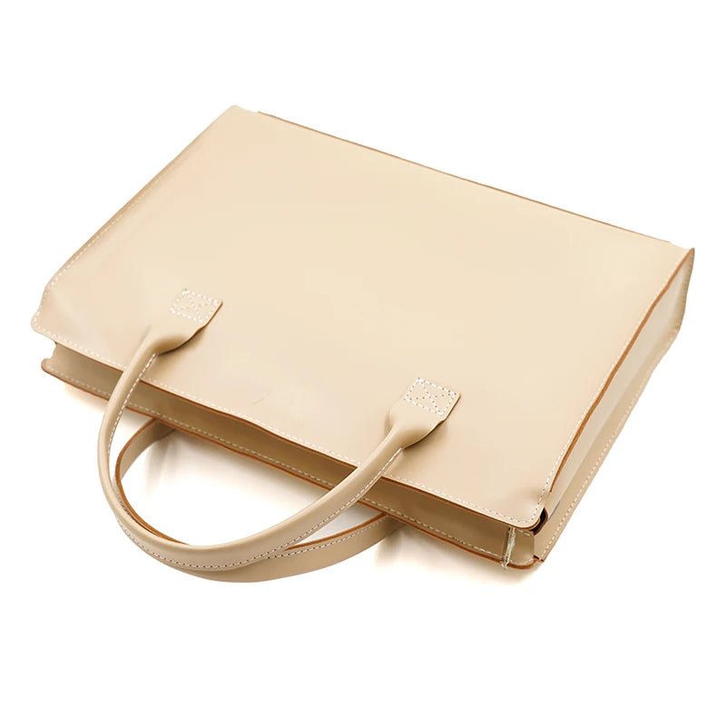 Sacoche Laptop Femme Cuir PU 13"/14"/15,6" MacBook & PC – CLEVI Paris
