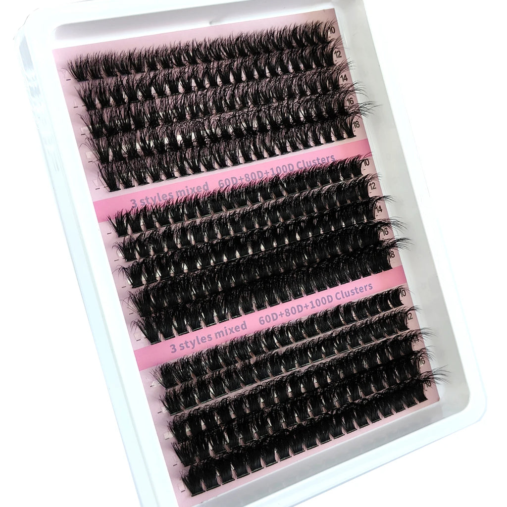 Cils en grappes DIY HBZGTLAD – CLEVI Paris