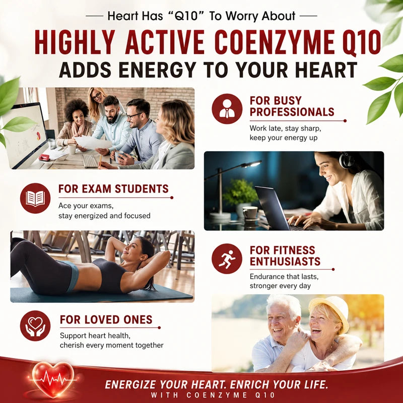 Coenzyme Q10 en capsules – CLEVI Paris