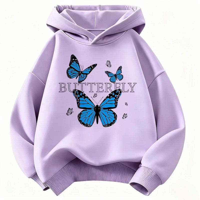 Sweat enfant unisexe motif papillon – CLEVI Paris